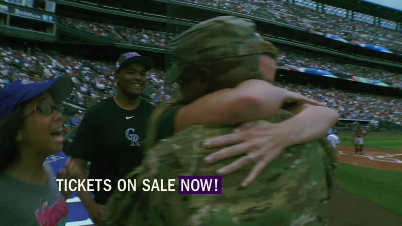 Rockies single-game tickets go on sale