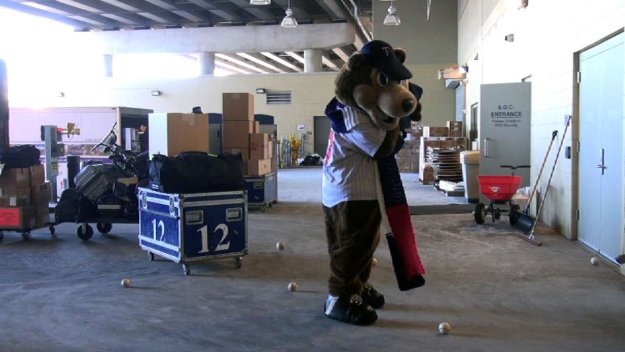 Twins truck spring gear to Florida training complex