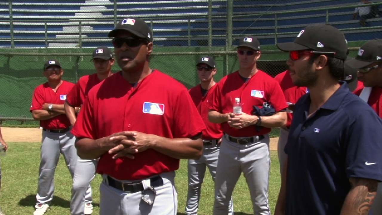 Hawkins teaches, learns lessons coaching in Brazil