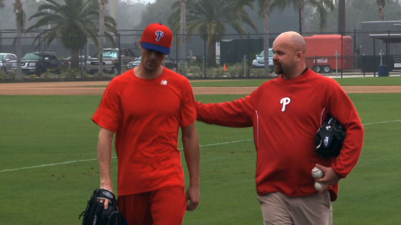 Hamels won't be ready for Opening Day
