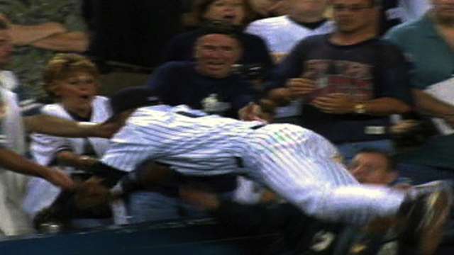 Jeter's diving catch