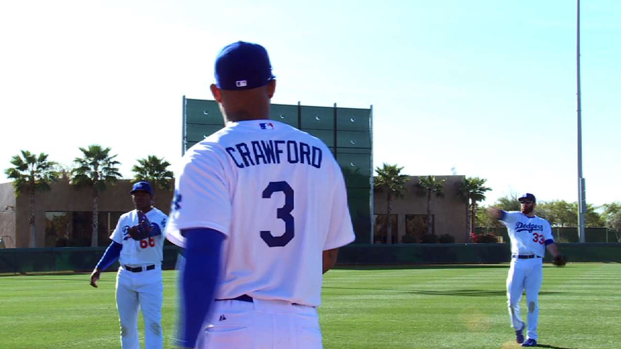 Healthy Crawford springs right into action