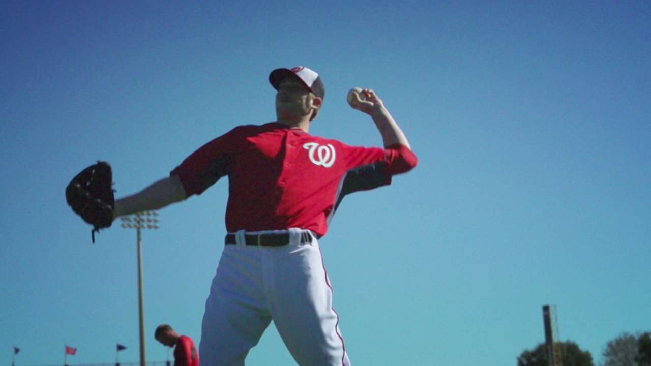 Relaxed, healthy Espinosa to vie for starting job