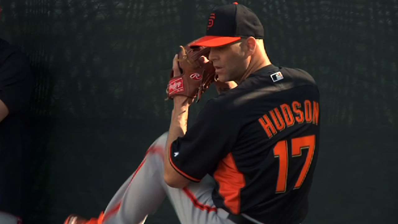 Hudson encouraged by first spring session