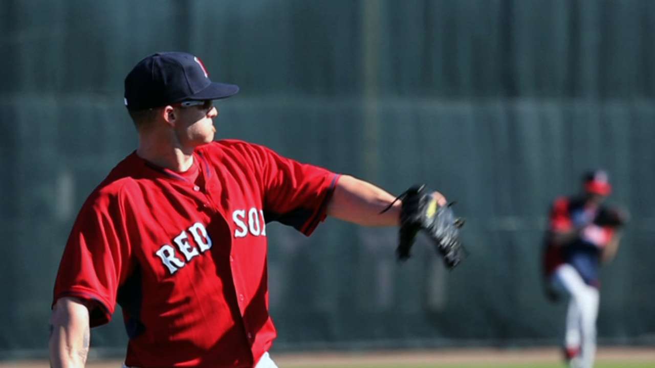 Hard-nosed Victorino a key piece for Sox again