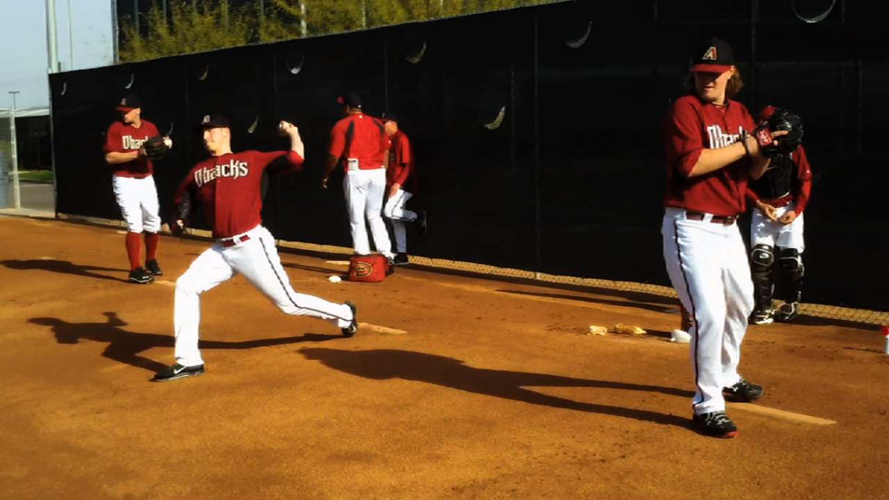 D-backs to mix it up by playing simulated games