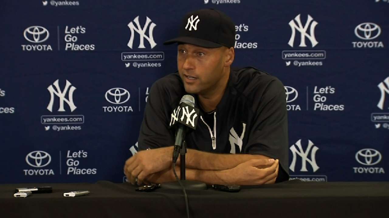Jeter stays stoic in face of impending farewell tour