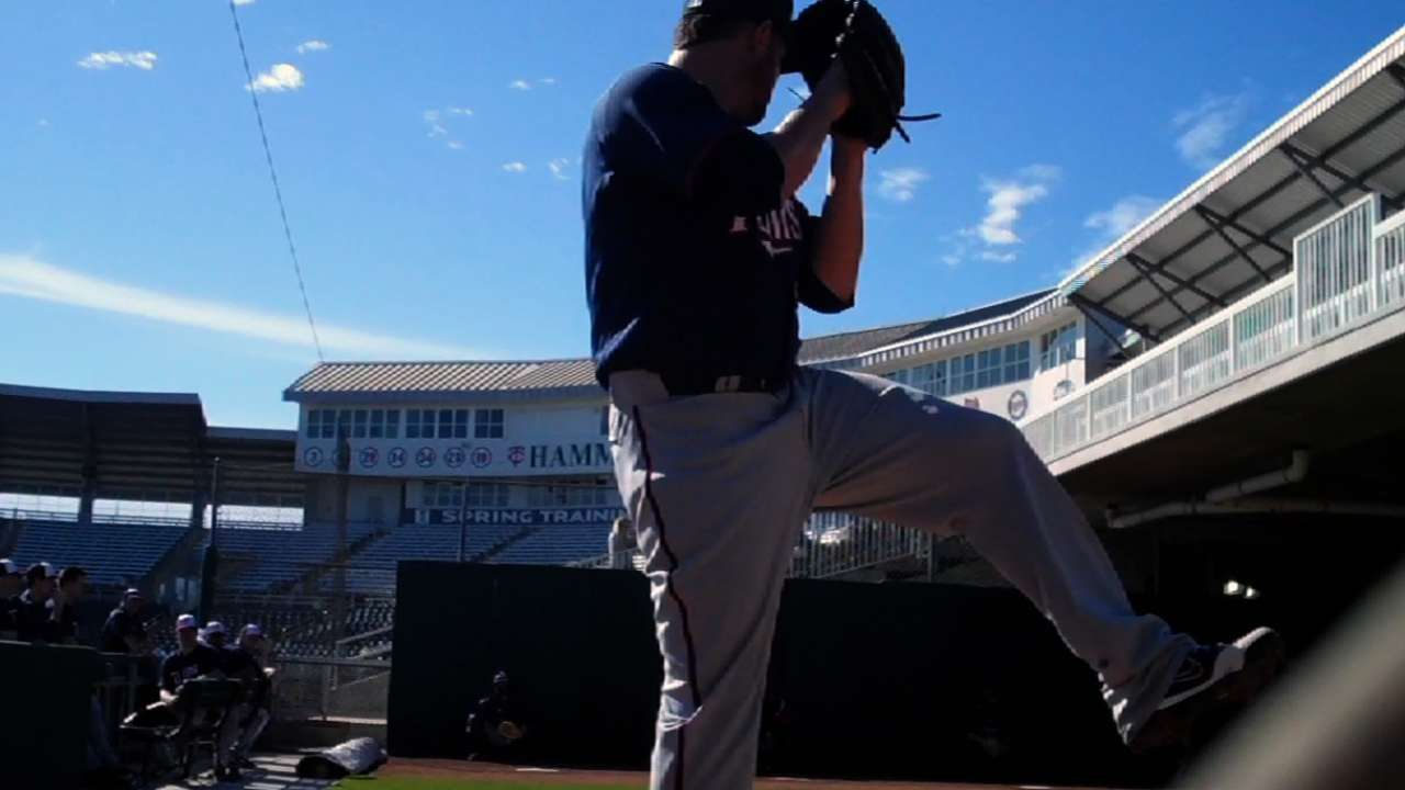 No shortage of arms competing in bullpen
