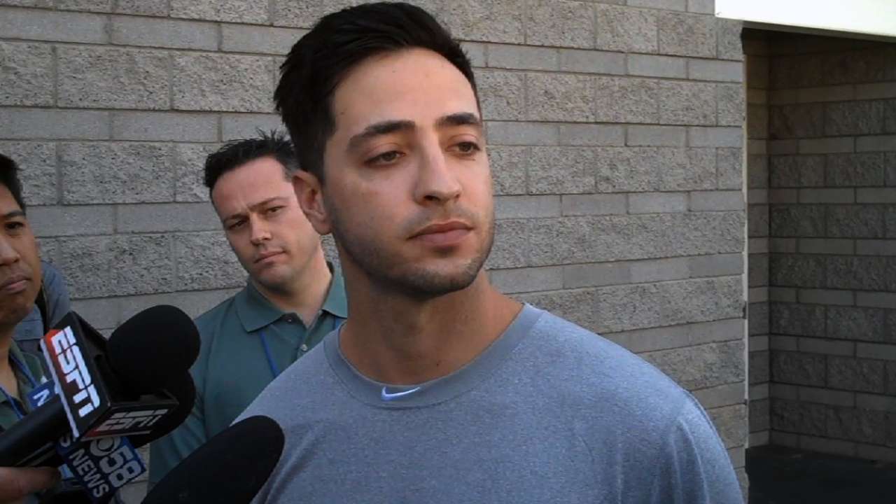 Braun's focus on return, move to right field