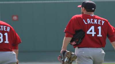 Lackey fine with delayed start to spring