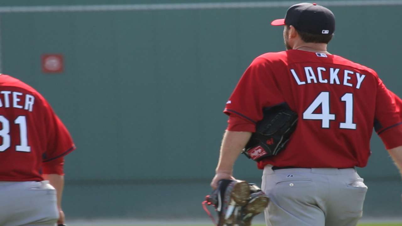 Lackey's comfort at an all-time high with Red Sox