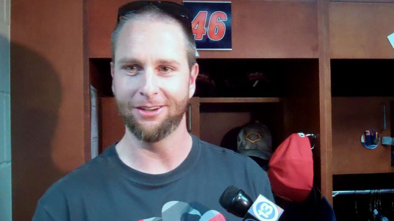 Feldman, pitchers face live hitters for first time