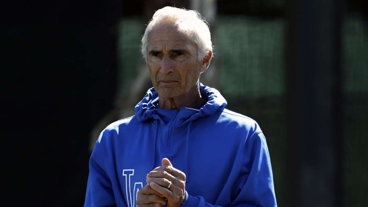 Koufax's scare rattles Dodgers Spring Training