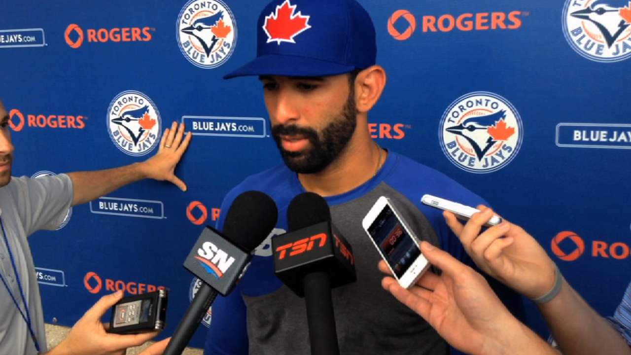 Finishing season healthy at forefront for Bautista
