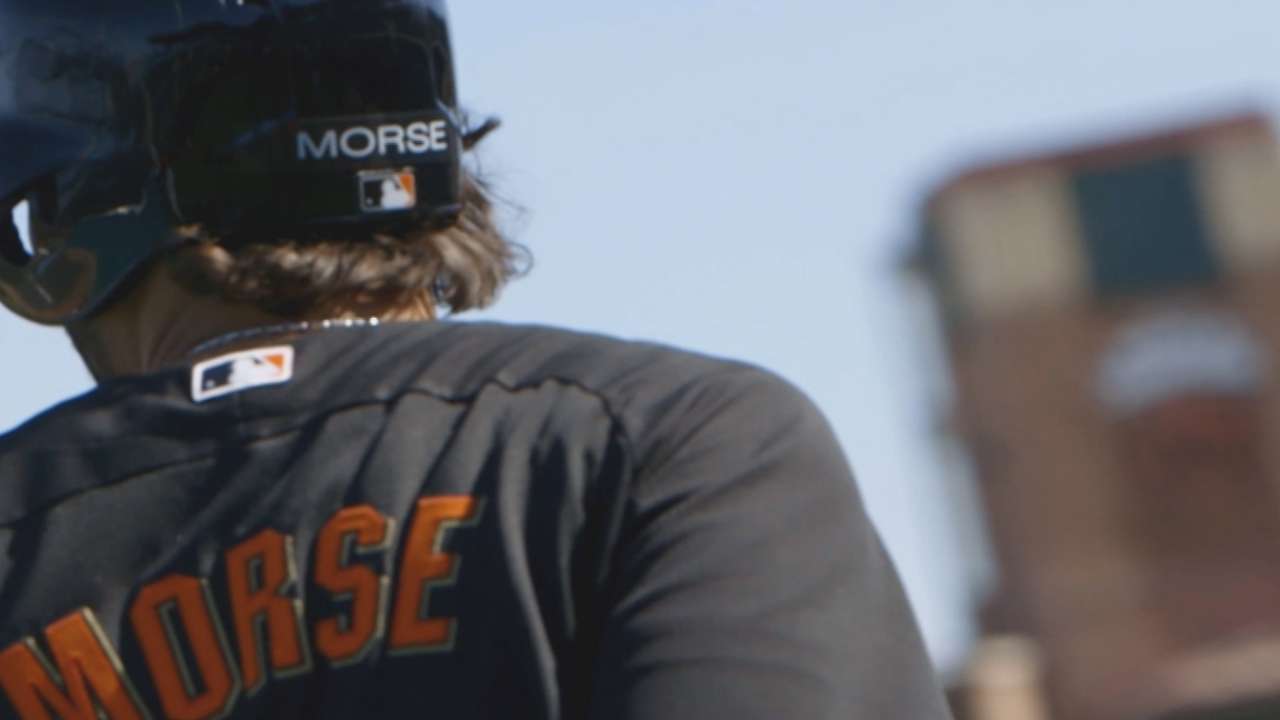 Morse already fitting in well with Giants