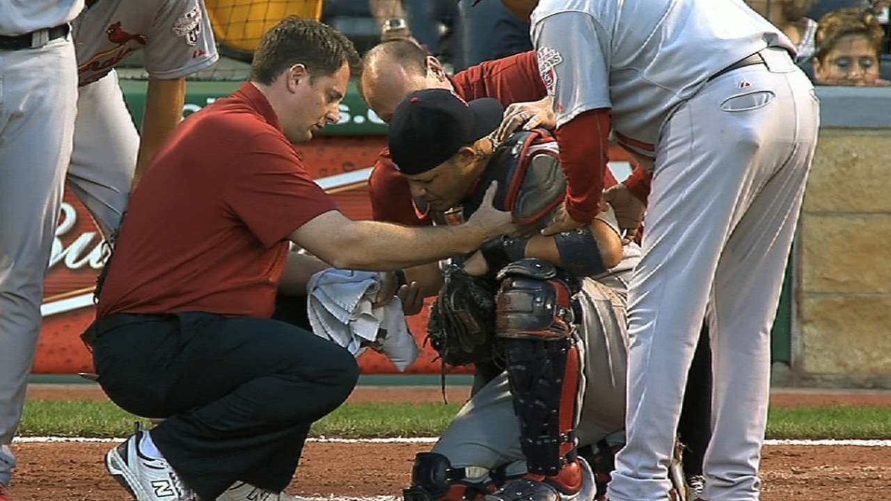 Matheny welcomes new collision rule