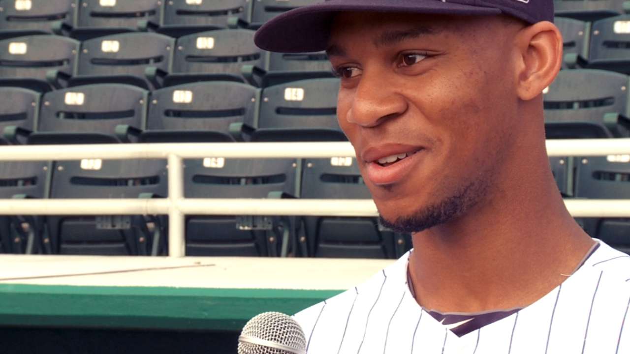 Top prospect Buxton gaining experience in spring camp