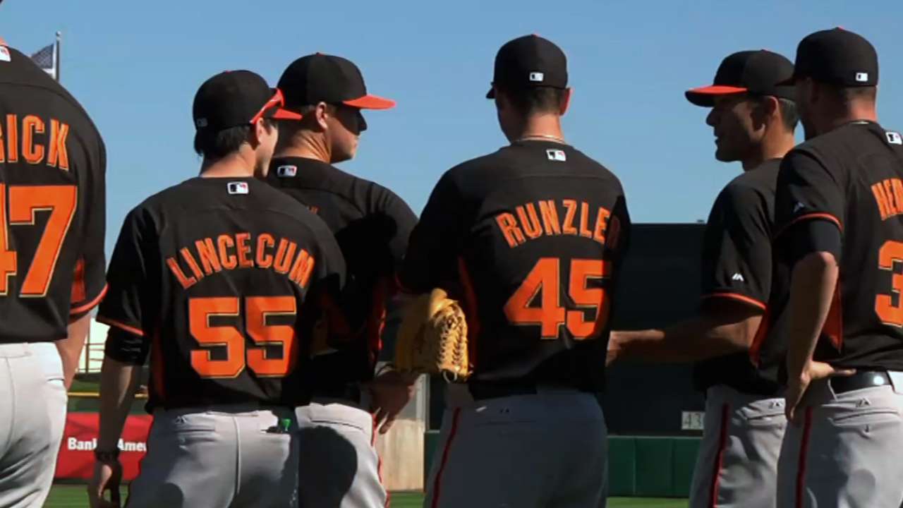Most Giants ready to go for Cactus League opener