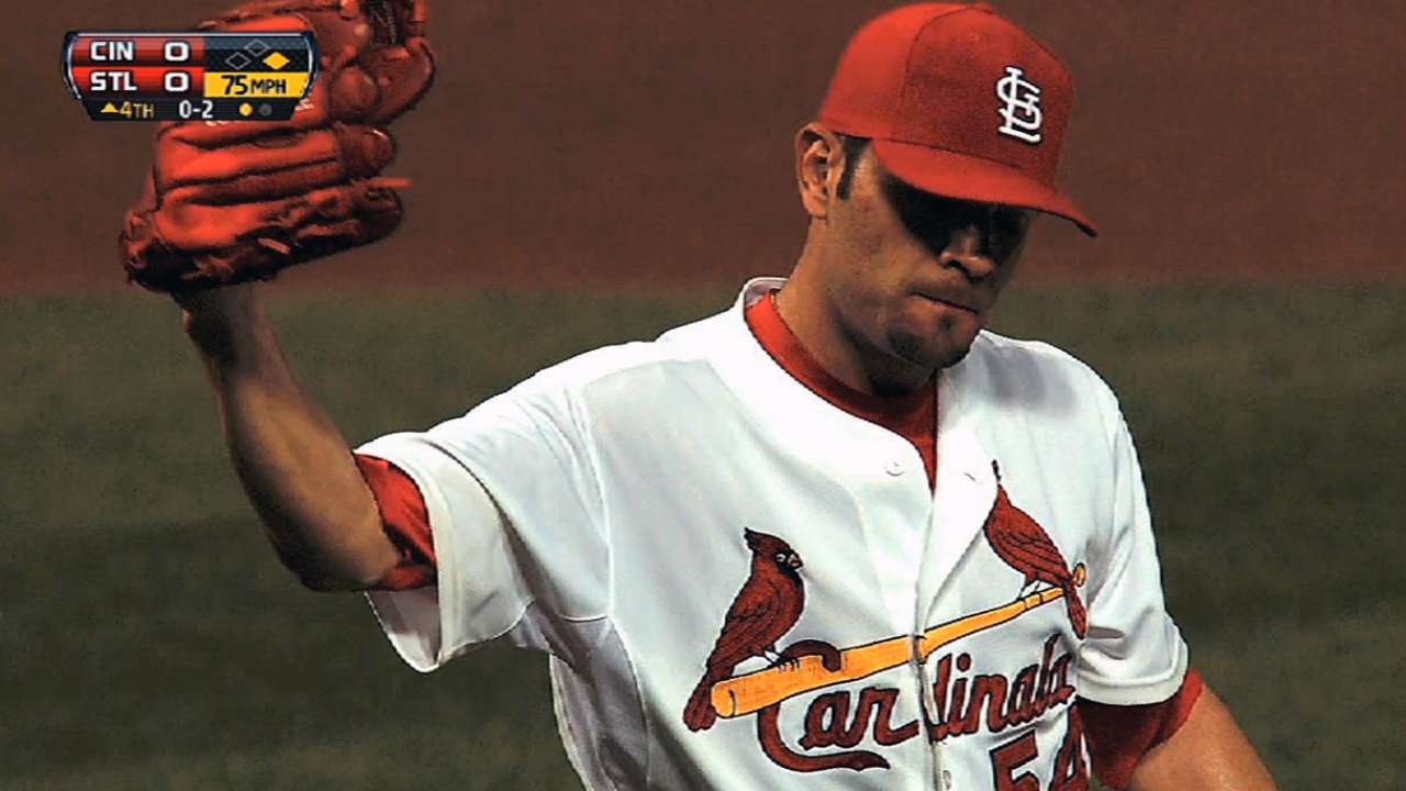 No structural damage with Garcia's left shoulder