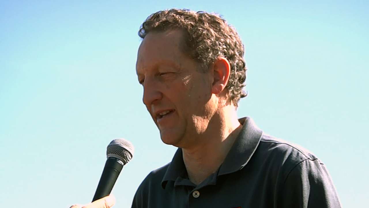 Giants president comments on Dodgers, A's