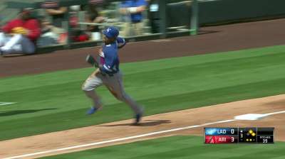 Crawford scratched vs. D-backs with tight hamstring