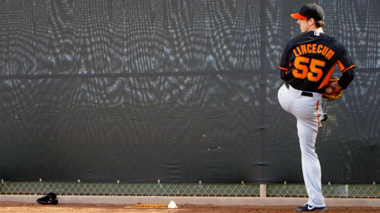 Cain, Lincecum in pursuit of Giant accomplishment