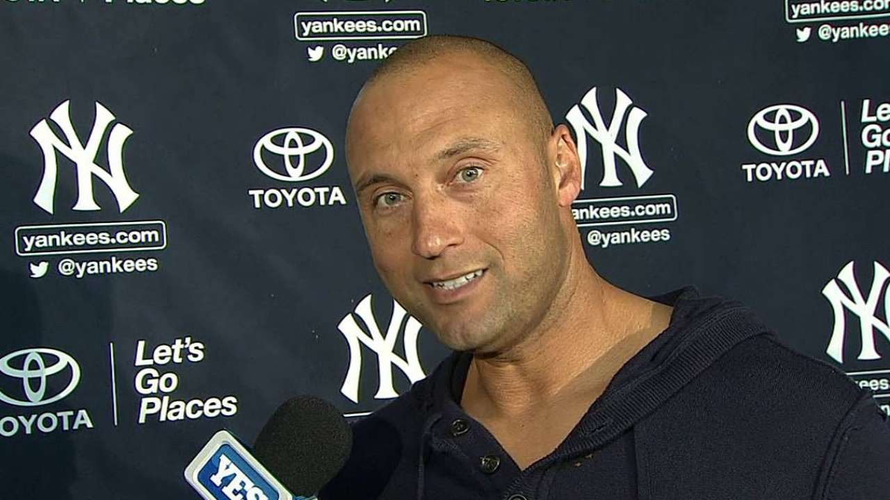 Jeter feels good after first game of Spring Training