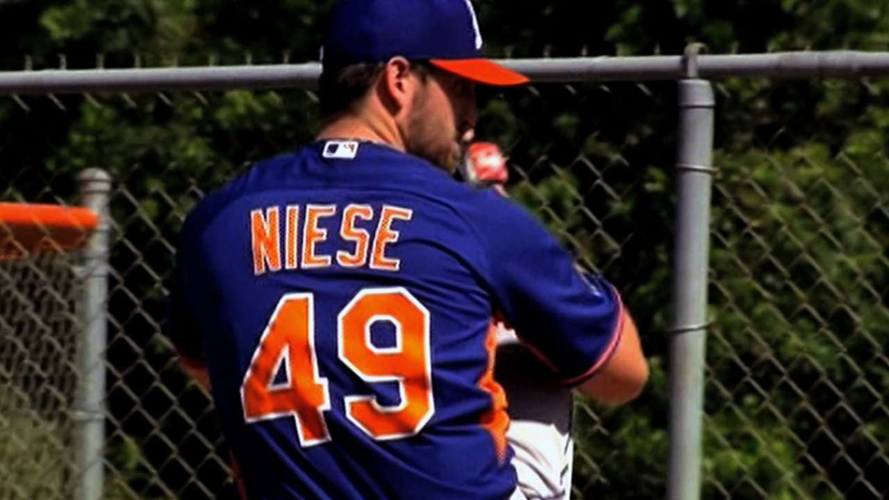 MRI results show Niese's shoulder is 'clean'