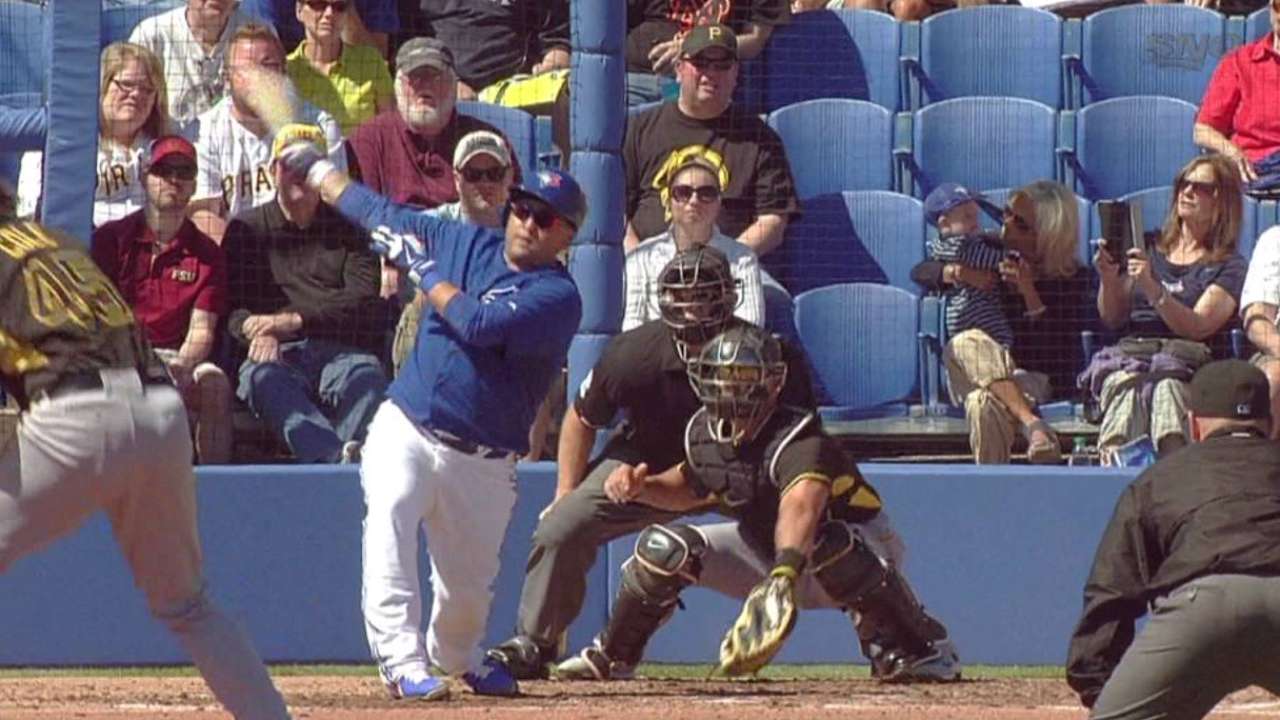 Navarro brings wealth of experience behind plate