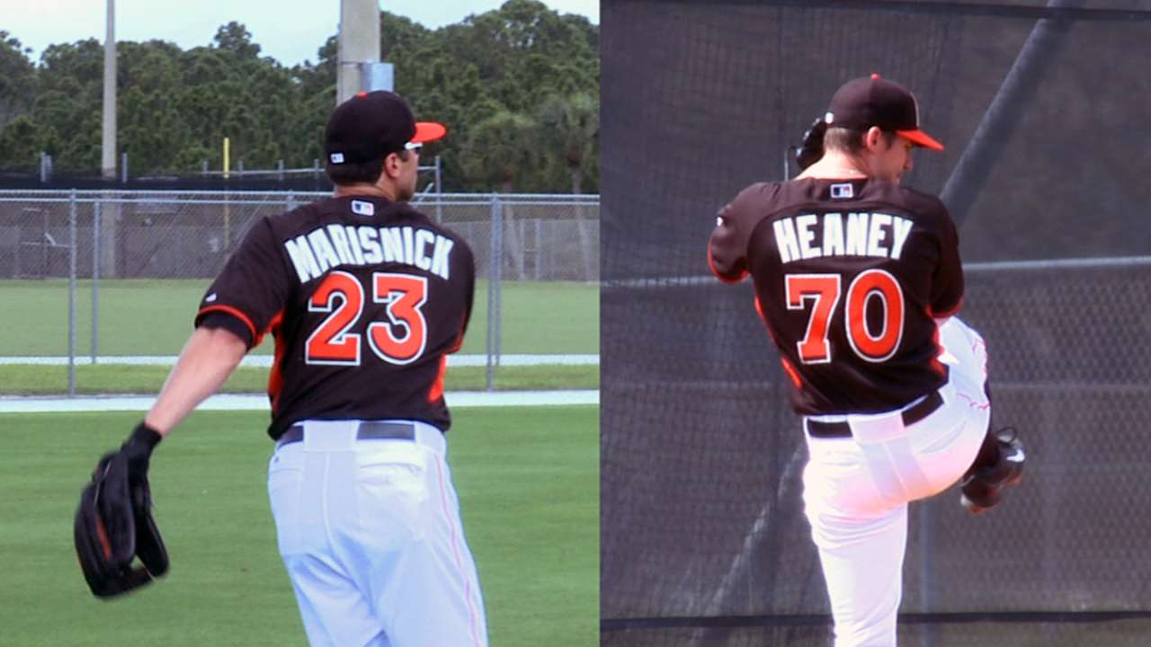 Heaney's talent receiving high praise from Marlins
