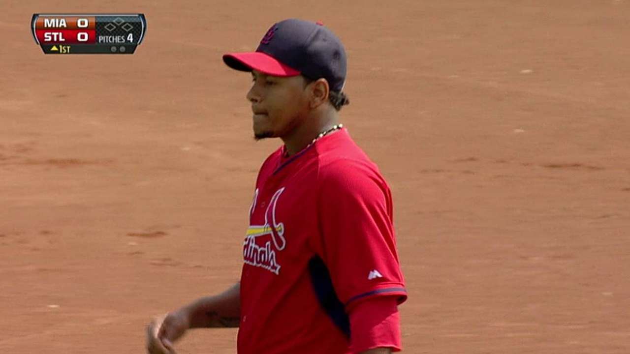 Bourjos drives in run in Cardinals debut