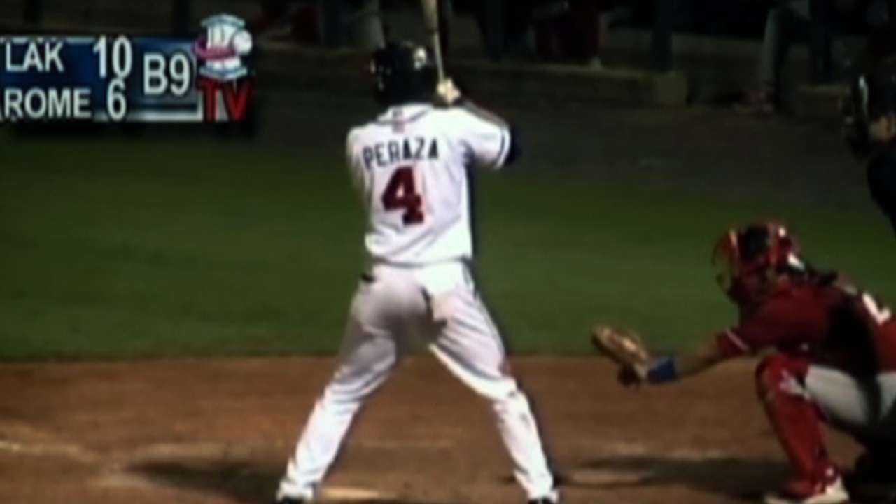 Peraza homers to lead Double-A Mississippi
