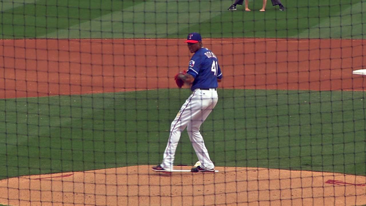 Ogando struggles in first spring outing