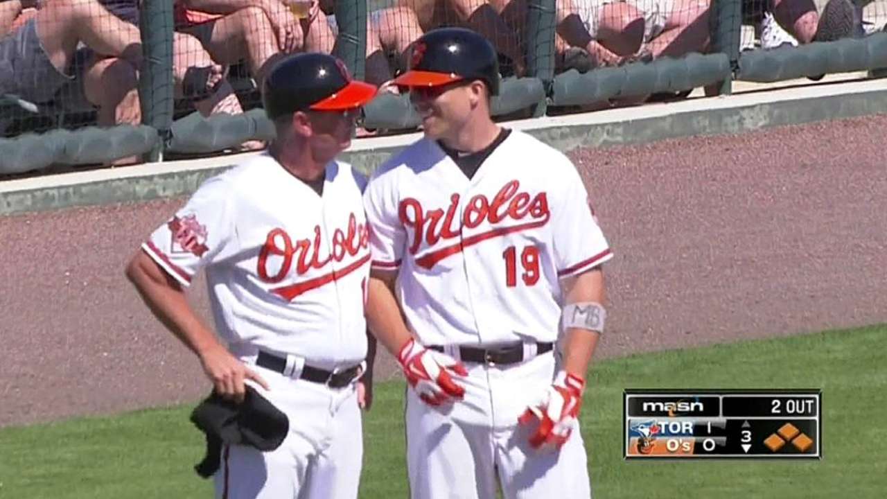 'Two minutes with...' O's first baseman Davis