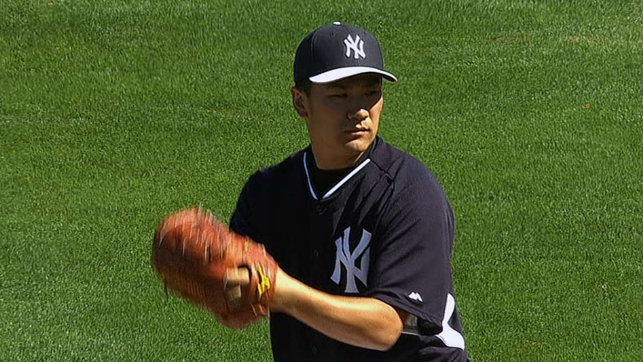 Tanaka as advertised, as Phils learn firsthand