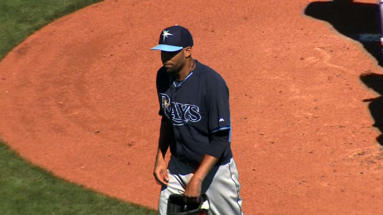 Seitzer comes through in ninth as Rays manage draw