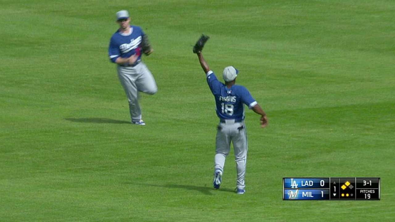 Haren debuts, Puig chips in during Dodgers' loss