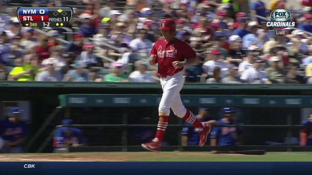 Trio combines to drive in seven runs for Cards