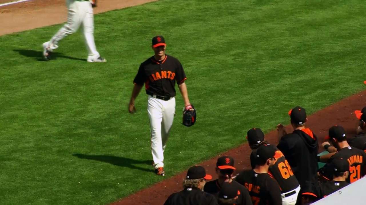 Hudson strong in first spring start for Giants