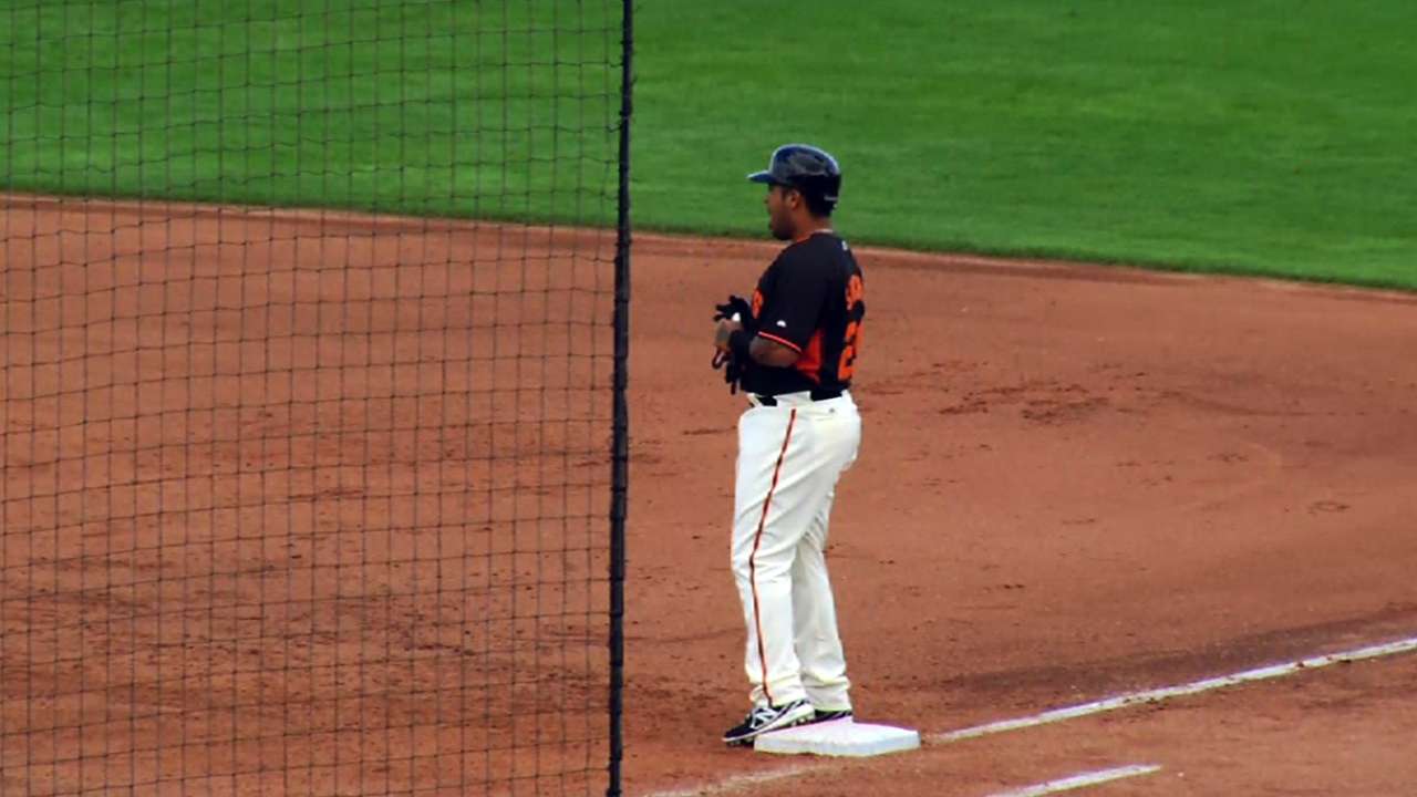 Posey, Sanchez spur offense against D-backs