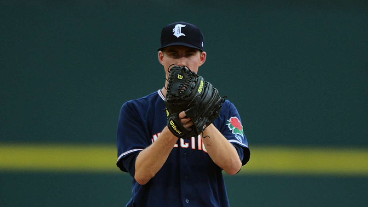 Top prospect Ziomek whiffs career-high 11