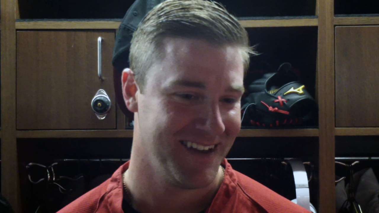 Bradley looks the part on big league mound
