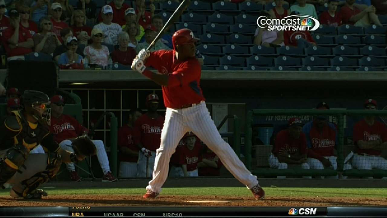 Top prospect Franco impressing early on this spring