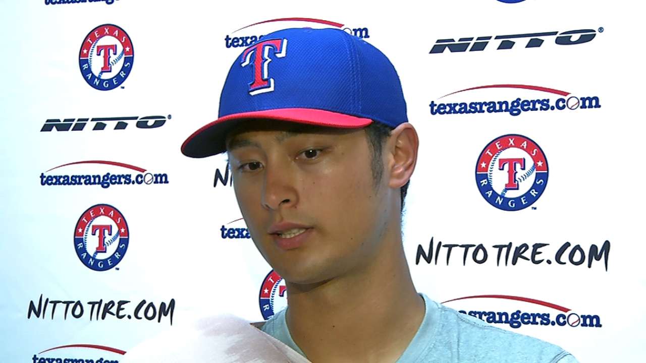 Pitching deeper into games tops Darvish's wish list