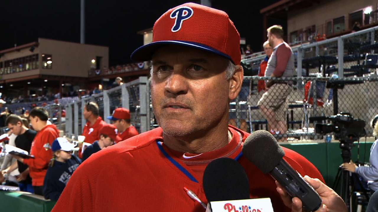 Sandberg not pleased with early spring struggles
