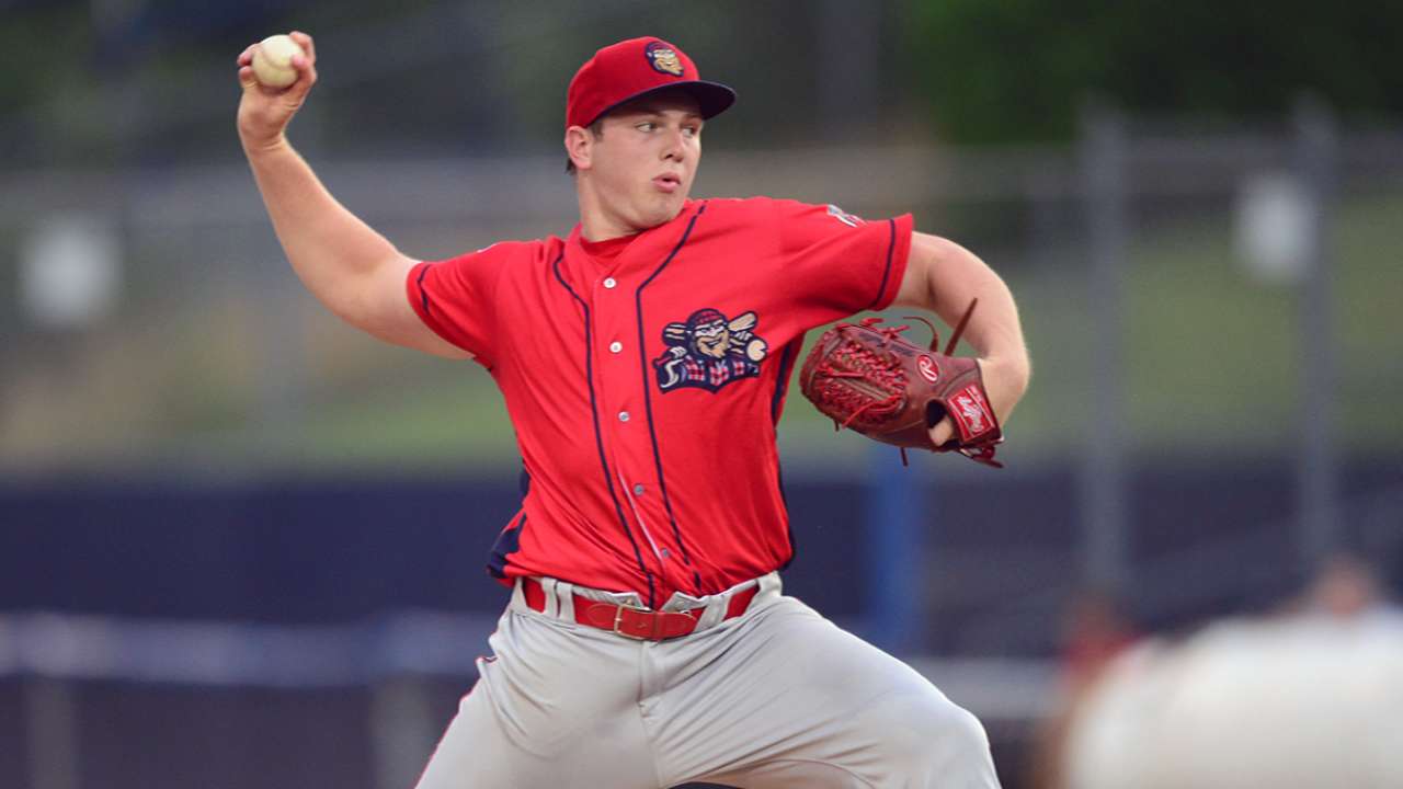 Prospect Gueller throws seven-inning shutout