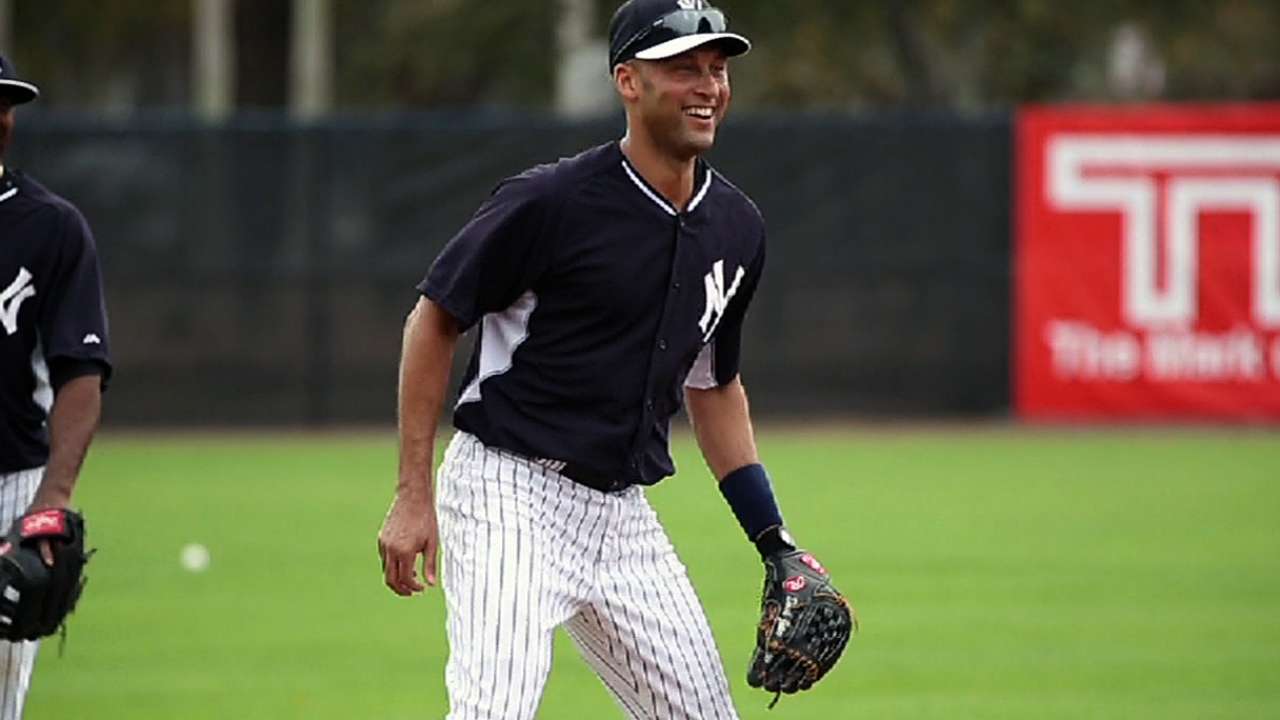 Prior to final season, Jeter reflects on first opener