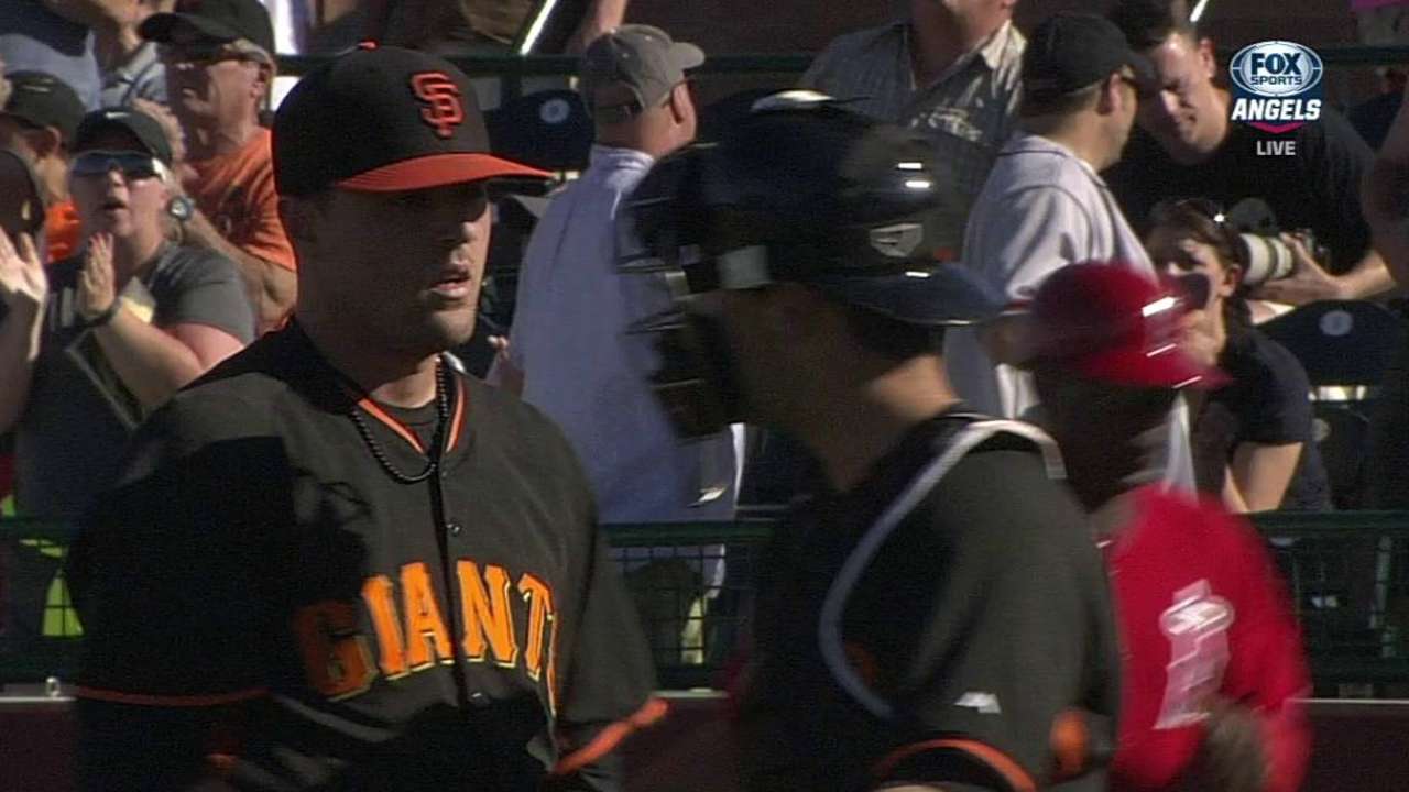 Relief candidates shine against Angels