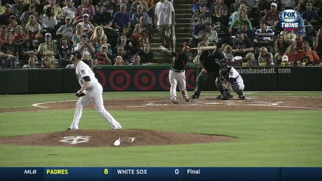 O's post two big innings vs. Twins' top arms