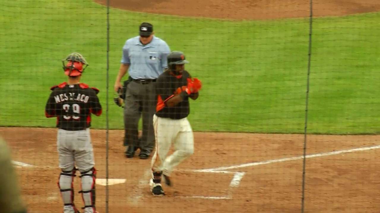 Panda's homer gets Giants' offense going